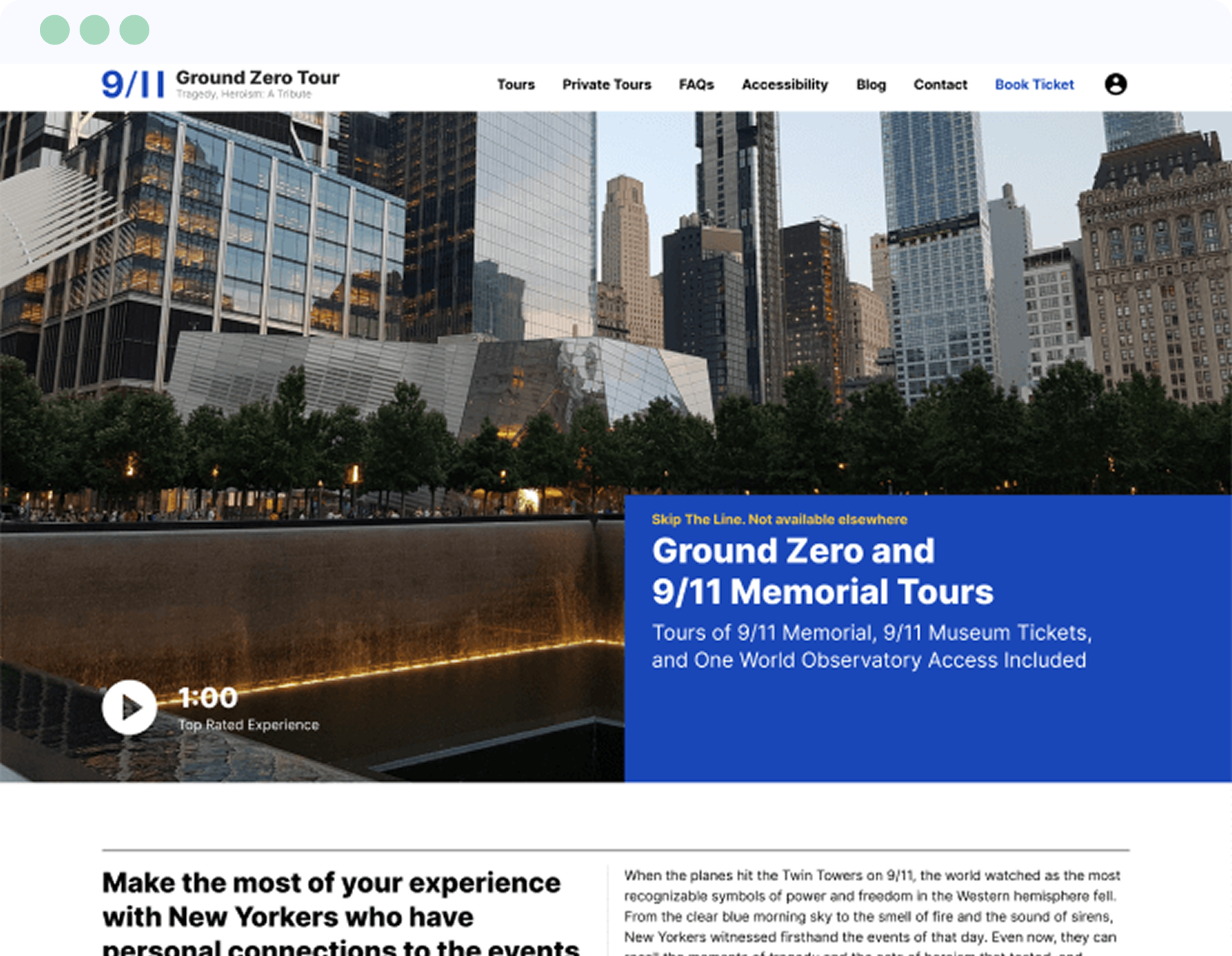 ground zero tours